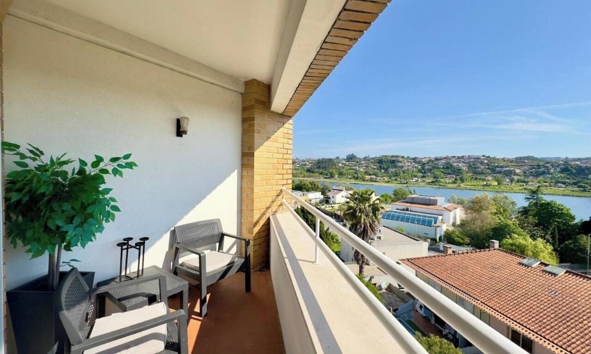 Porto Apartment | Balcony with Douro River View · Stay Near Porto