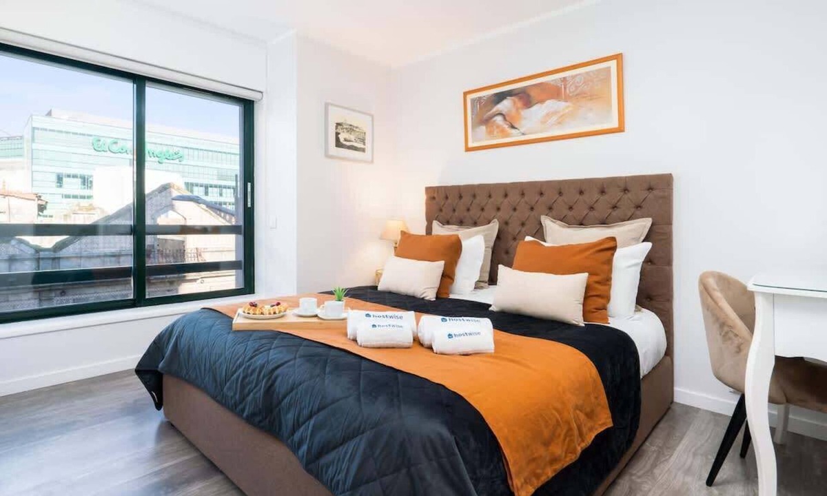 Vila Nova de Gaia Apartment | Elegant Flat w/Balcony | Ace Location by HostWise
