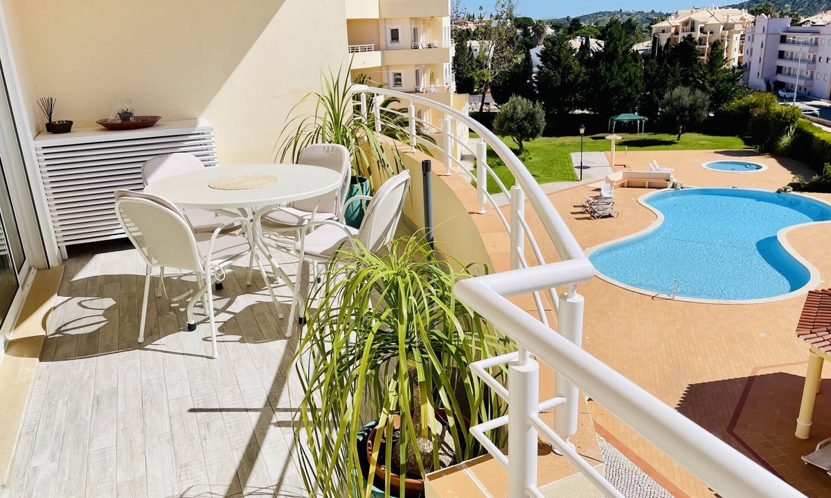 Luz Apartment | Fabulous Modern Apartment, Amazing Sea View, 2 Bed, A/C, WiFi, Pool, Great Beach