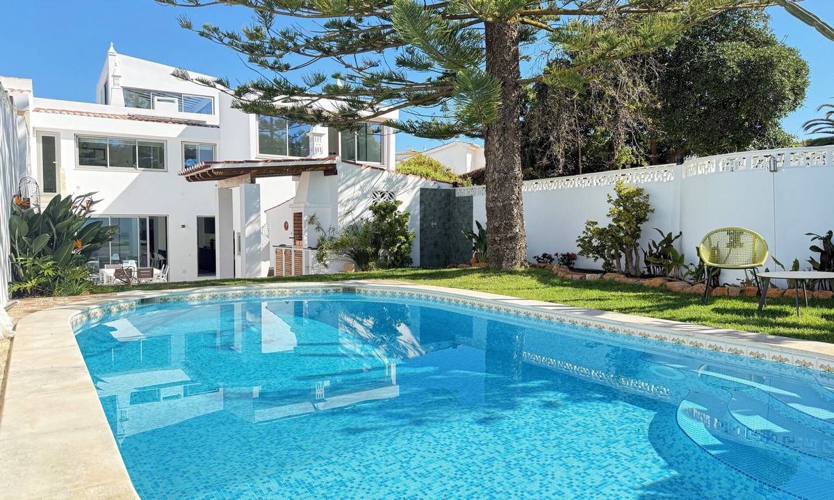 Praia da Luz Villa | Luxury Villa Steps from the Beach | Heated Pool, Ocean Views & Rooftop Lounge