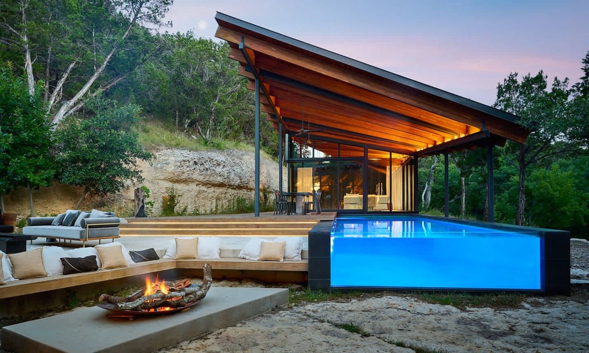 Austin House | Private Architectural Estate & Pool on 10 Acres