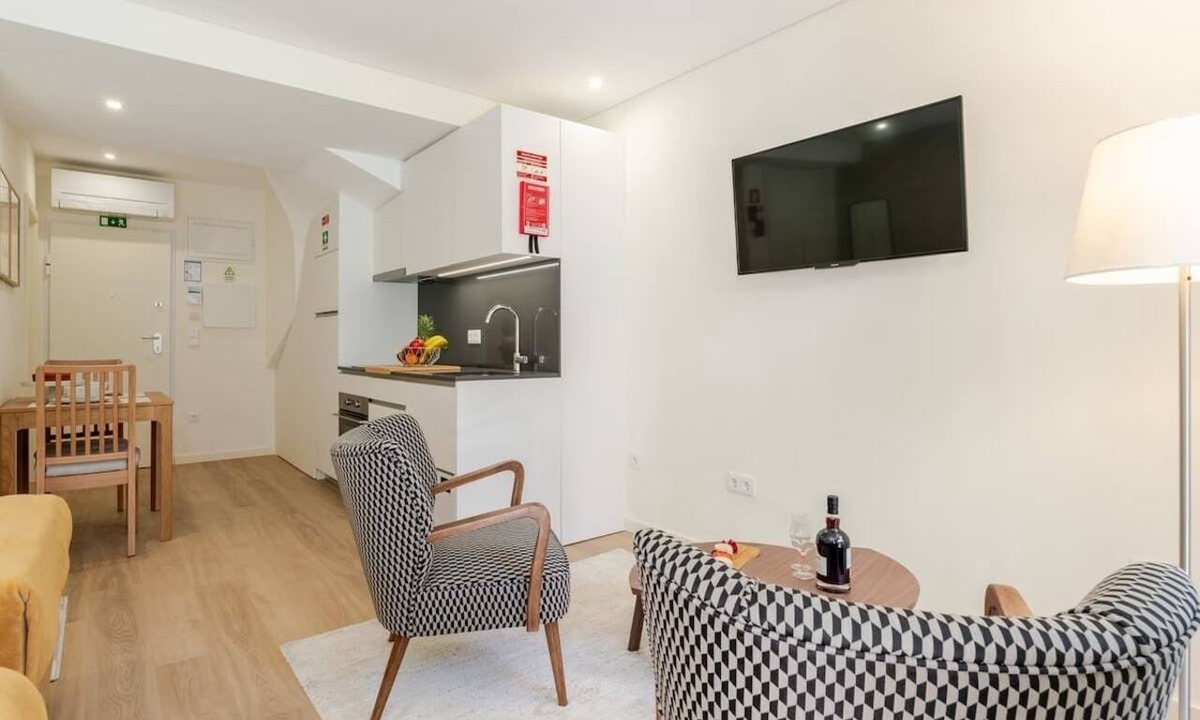 Bonfim Apartment | Stylish Flats w/Balcony by HostWise