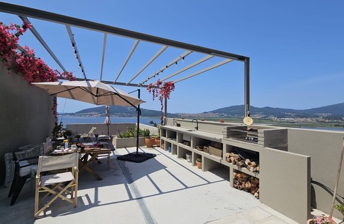 Seixas Villa | A view of the river, the sea, and Spain.