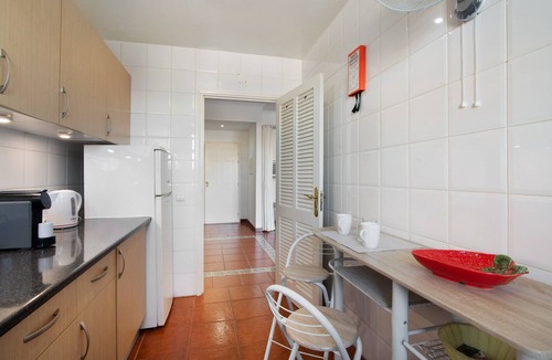 Santa Eulalia Apartment | Apartment 'Oura Beach Cozy' with Balcony, Wi-Fi and Air Conditioning