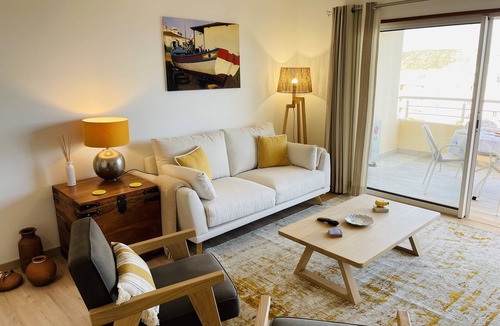 Luz Apartment | Fabulous Modern Apartment, Amazing Sea View, 2 Bed, A/C, WiFi, Pool, Great Beach