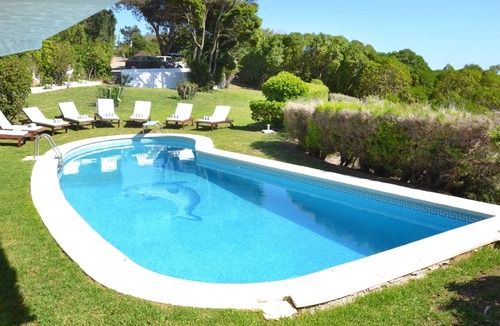 Monserrate Villa | Great villa with tennis court, pool heating, sea view, in Cascais near the beach