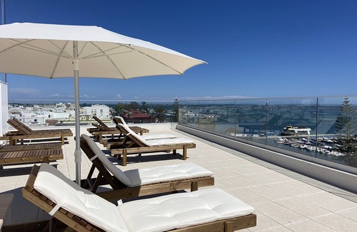 Olhao Apartment | Luxury Classic Style, Modern Amenities. On the Marina. Rooftop pools,