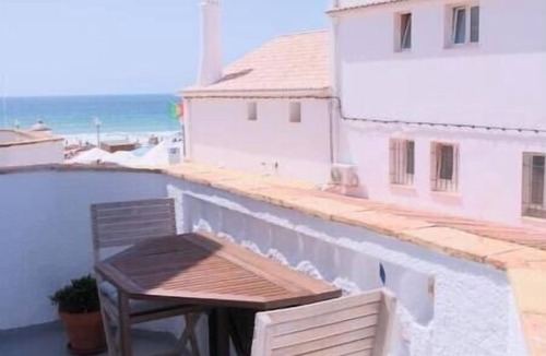 Praia da Luz Condo | Praia da Luz: Terrace with Ocean Views and Close to the Beach