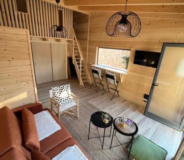 Santa Barbara de Nexe House | Wood11 - Charming TinyHouse in a Lovely Garden