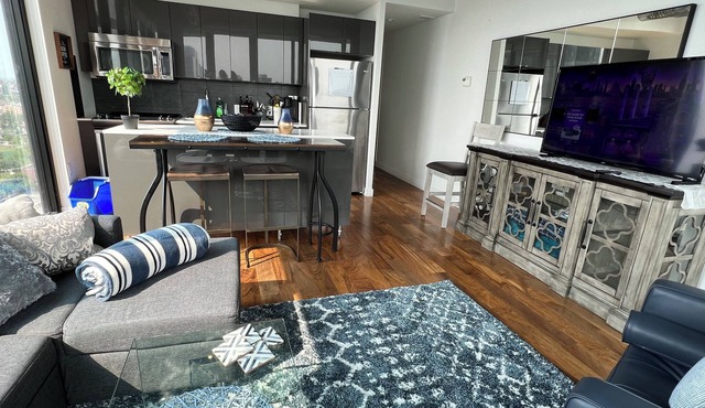 18th floor 2 bed 2 bath overlooking downtown in Winnipeg