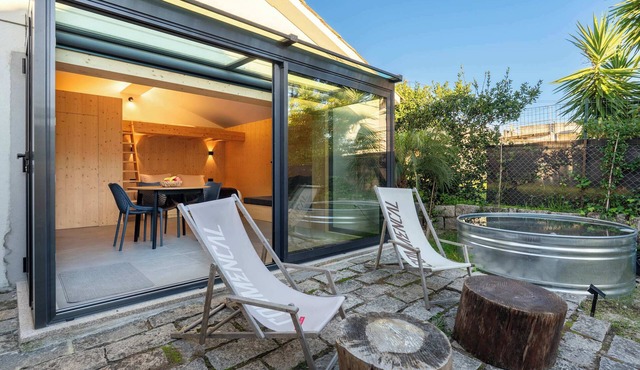 3 Modern Studios with Sunlit Deck by HostWise