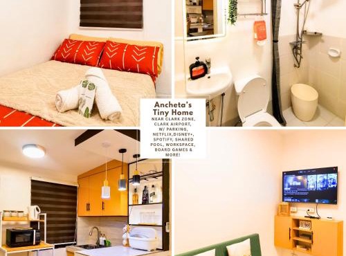 Ancheta's Tiny Home - Near Clark Airport with Parking, Pool, Netflix in Mabalacat