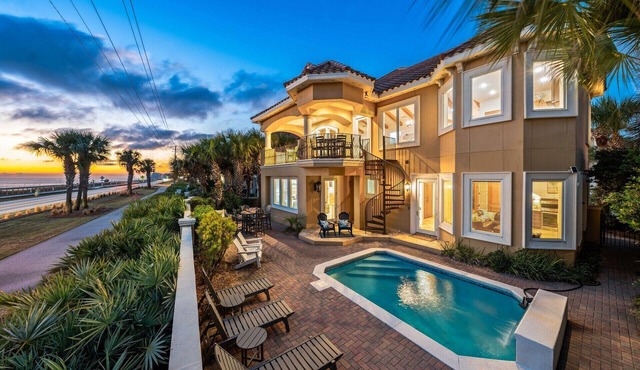 BELLA COSTA: Private Beach! Unrivaled Luxury! Gulf Front w/Private Pool! 4 King Bedrooms! in Miramar Beach