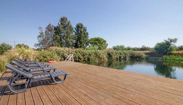 Bright Algarve Cottage with Yoga, Pilates and Natural Pond