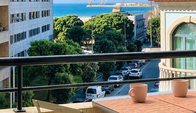 Casa Mar - Beautiful apartment with an ocean view on Matosinhos Beach in Porto