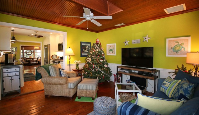 Charming walkable downtown bungalow, 'The Blue Heron' in Safety Harbor