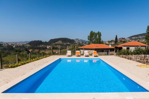 Comfortable house in Fornos with shared pool