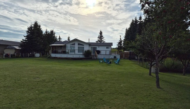 Course Side Acreage Get Away, Apple Trees, Wildlife, Lake Views, Fire pit in Rimbey