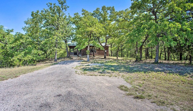 Cozy, Secluded Davis Cabin on 60 Wooded Acres in Davis