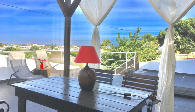 Enjoy a 50 m² terrace with a magnificent view