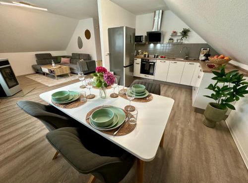 Familie oder beruflich - 2 Schlafzimmer - 3 Betten - Geräumig - Küche - Gemütlich in Bad Lippspringe