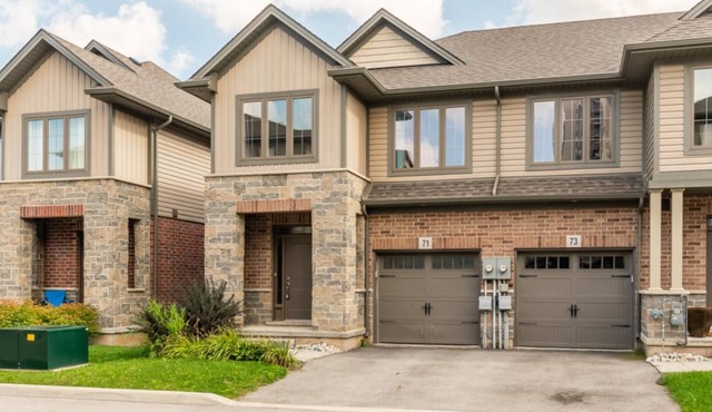 GLOBALSTAY . 3BR 2.5BA Townhome 1 min to the Beach. BBQ.Parking in Hamilton/Canada