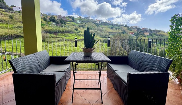 Green House | Mountain Green Views & Sea Glimpse | Calheta