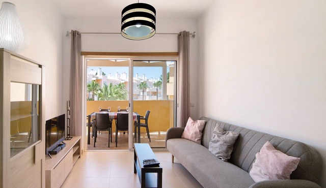 Holiday Apartment "Royal Cabanas Golf 89" with Sea View, Shared Pool & Private Terrace