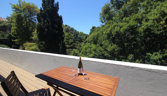Large Penthouse with Terrace near Gulbenkian