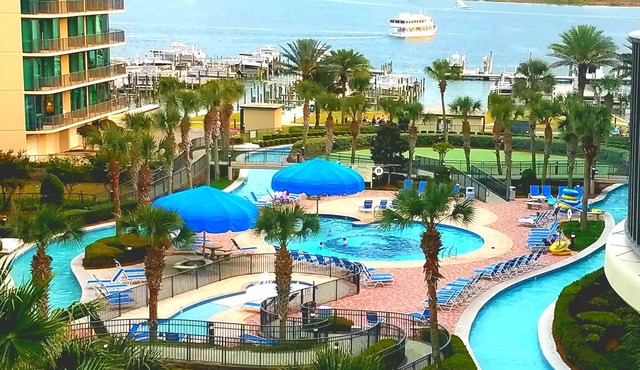 LOW RATES DATES LEFT AUG 23-26,SEP18-26 POOL,LAZY RIVER,FREE BOAT SLIP in Orange Beach
