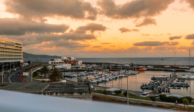 Luxury home, centrally located with a beautiful balcony overlooking the marina.