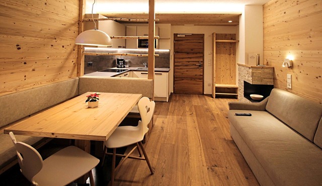 Modern alpine apartment surrounded by nature with wellness area in Lutago