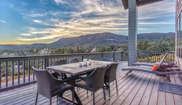 Modern Pine Retreat with Deck and Stunning Views! in Pine