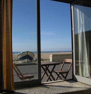 One step from the beach, praia da Aguda