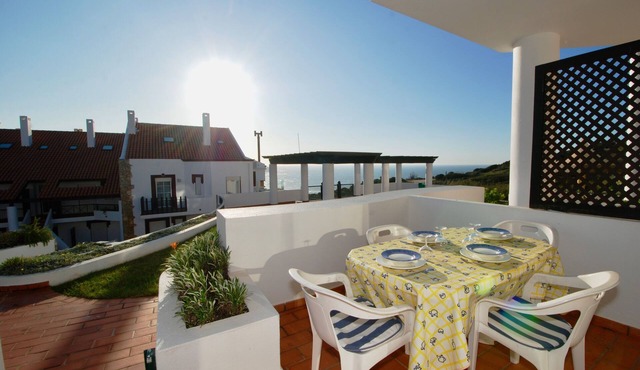 Orange - Ground floor sea view apartment in amazing complex with 3 pools