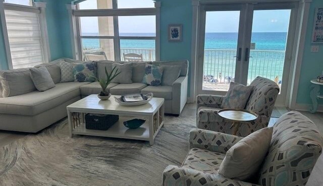 REDUCED RATES! GULF-FRONT, PRIVATE BEACH, FREE BEACH SET UP*,BALCONY, 30A in Santa Rosa Beach
