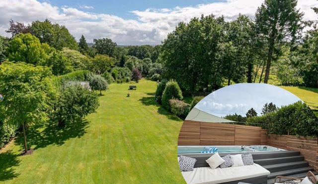Rozel Ashdown Rental, huge garden, swim spa and hot tub and separate annex in East Grinstead