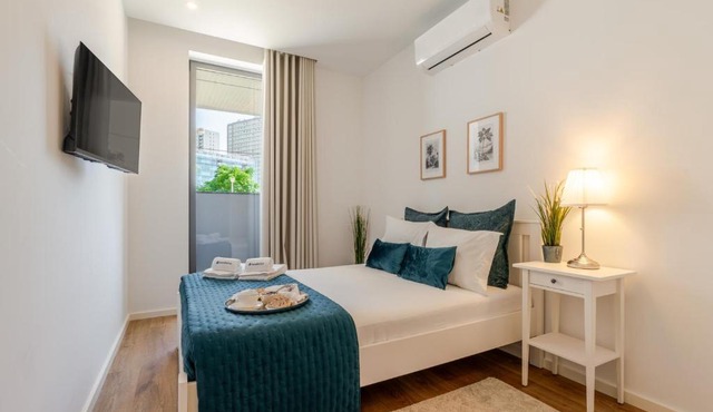 Sleek & Modern Flat w/Private Garage by HostWise