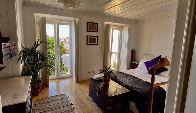 Stunning home in Lisbon old town overlooking the city and river