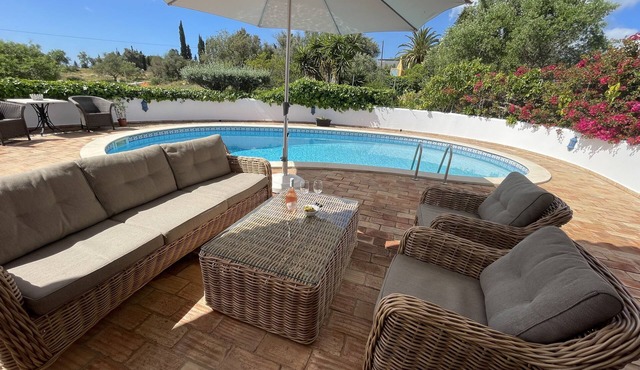 Stylish 2-bedroomed villa with a pool