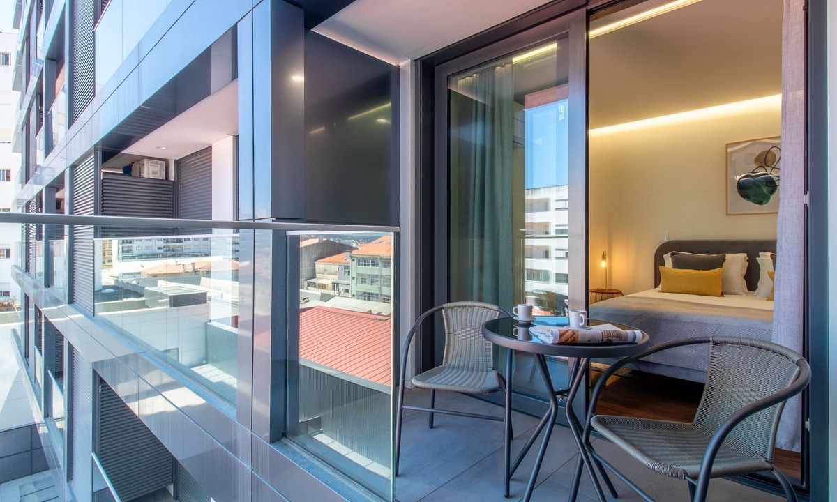Vila Nova de Gaia Apartment | Central Gaia 1BR Flat w/Balcony by LovelyStay