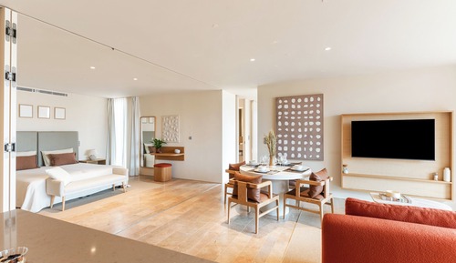 Deluxe Apartment, 2 Bedrooms, Garden View