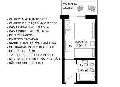 Triple Room with Balcony