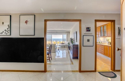Cascais Condo | Ocean View I Sea Front 3-Bed Apt in Cascais w/Pool near Beaches