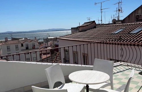 Santa Maria Maior Apartment | Portuguese Soul Alfama | XL Rooftop & Stunning River View | Sleeps 12