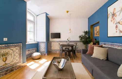 Sacramento Apartment | Colorful Portuguese-Style Apartment in Chiado