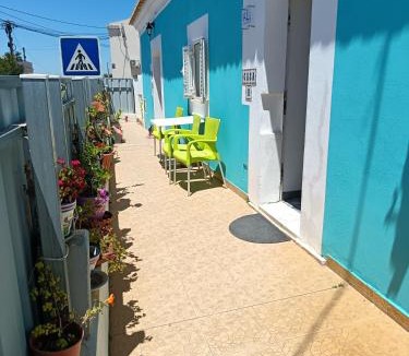 Patroves Apartment | Mexico one bedroom apartment with portable AC, patio and garden