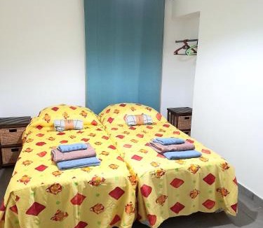 Patroves Apartment | Mexico one bedroom apartment with portable AC, patio and garden