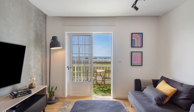 Apartment 'Sunset At Vagueira Beach' with Sea View, Balcony and Wi-Fi in Praia da Vagueira