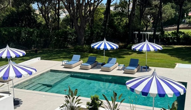 Dream villa in front of the golf course
